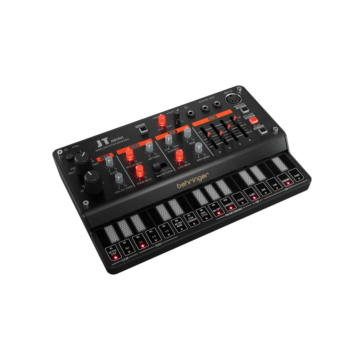 Behringer JT Mini Аналоговый полифонический синтезатор купить в
